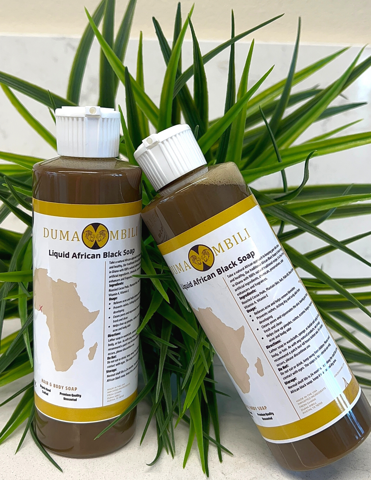 Duma Mbili Liquid African Black Soap