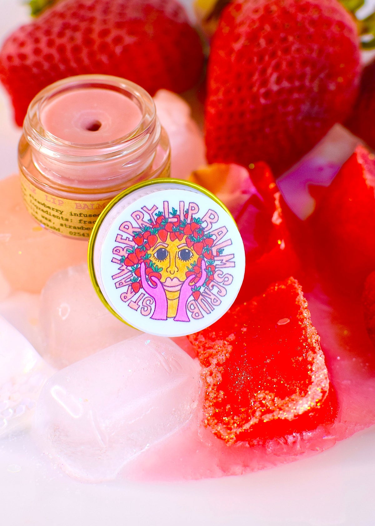 Strawberry Dreamsicle Lip Balm Scrub