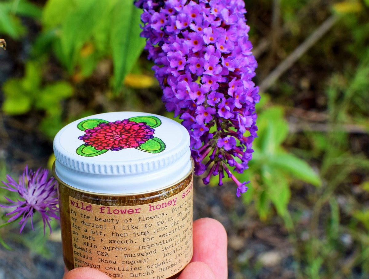 Wild Flower Honey Scrub