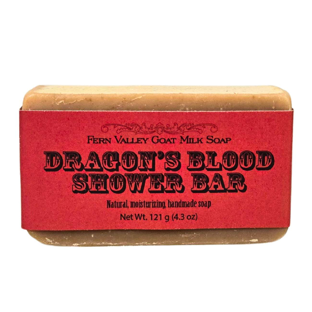 Handmade Goat Milk Soap | Shower Bar | Dragon's Blood