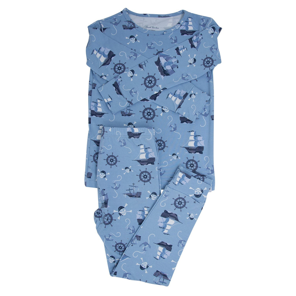 Pirate Ships Big Kid Pajama