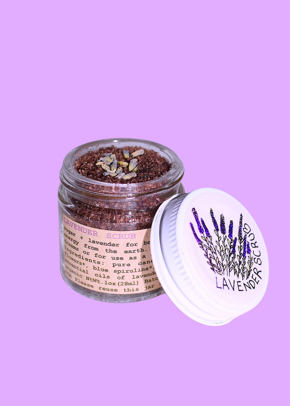 Lavender Scrub