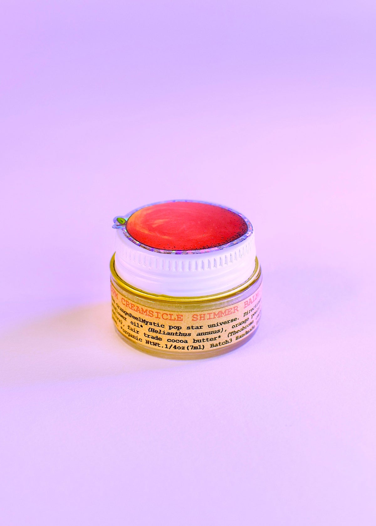 Orange Creamsicle Shimmer Balm